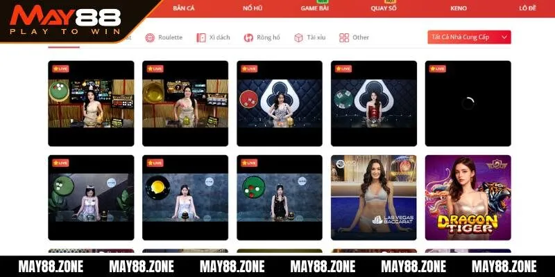 DG casino MAY88 | Sảnh game đẳng cấp, sang trọng nhất 2024 3 Ưu điểm khi hội viên tham gia trải nghiệm tại DG Casino